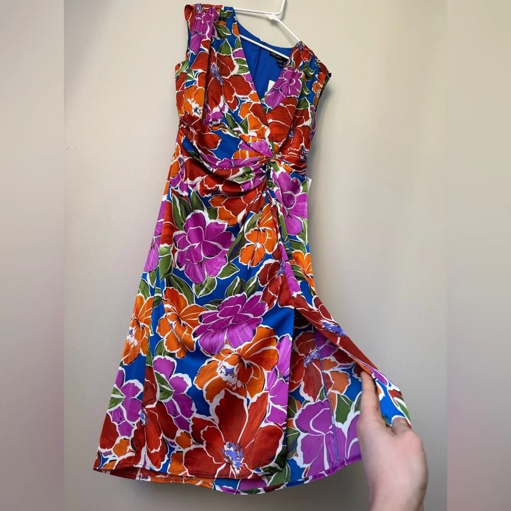 MaggyLondon dress multi-color new with tag, Size 10, NWT - Picture 5 of 12